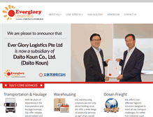Tablet Screenshot of everglory.biz